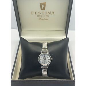 Festina F20262 Women's Stainless Steel Analog Silver Dial Quartz Watch BW131